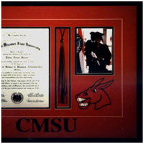 Central Missouri State University - Diploma, Tassel & Photo