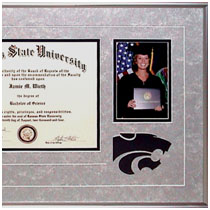 Kansas State University - Diploma, Tassel & Photo
