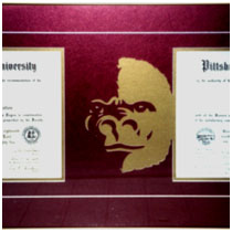 Pittsburg State University - His & Hers Diplomas