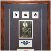 World War II - Infantry Photo & Medals