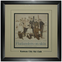 Kansas City Ski Club - 1955 - Newspaper Photo