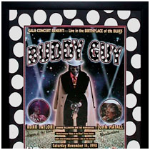 Buddy Guy - Gala Concert Benefit - Commemorative Poster