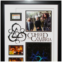 Coheed and Cambria - Photos, Concert Ticket & Autographed Photo