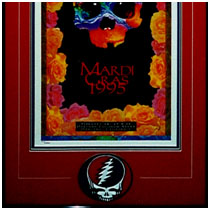 The Grateful Dead - Mardi Gras 1995 - Commemorative Poster