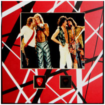 Van Halen - Photo & Guitar Picks