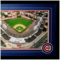 Chicago Cubs - Wrighley Field Commemorative Poster