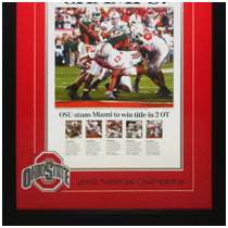 Ohio State Buckeyes - 2002 National Championship - Commemorative Poster