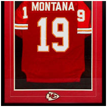 Joe Montana - NFL Hall of Famer - Kansas City Chiefs - Autographed Football Jersey